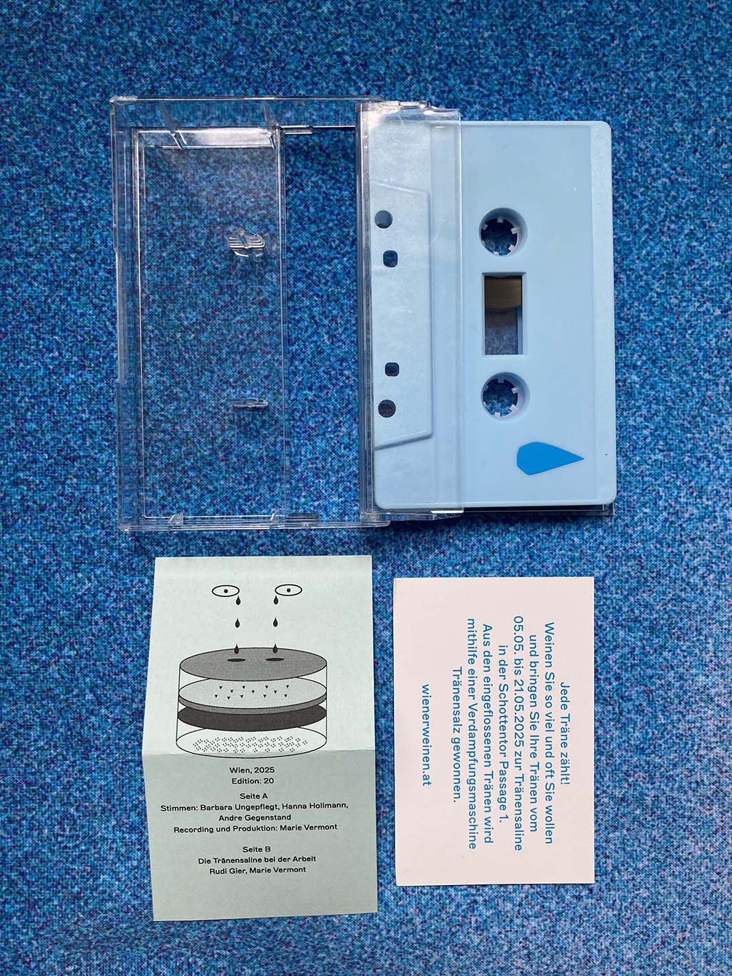Tape by Rudi Gier and Marie Vermont inside